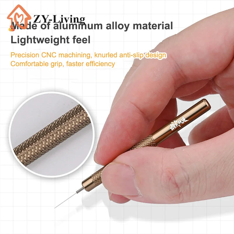 1Pcs MS107 Metal Precision Glue Dispenser For Scale Model Building Tools CA Glue Applicator Military Hobby DIY Craft Tool Quake