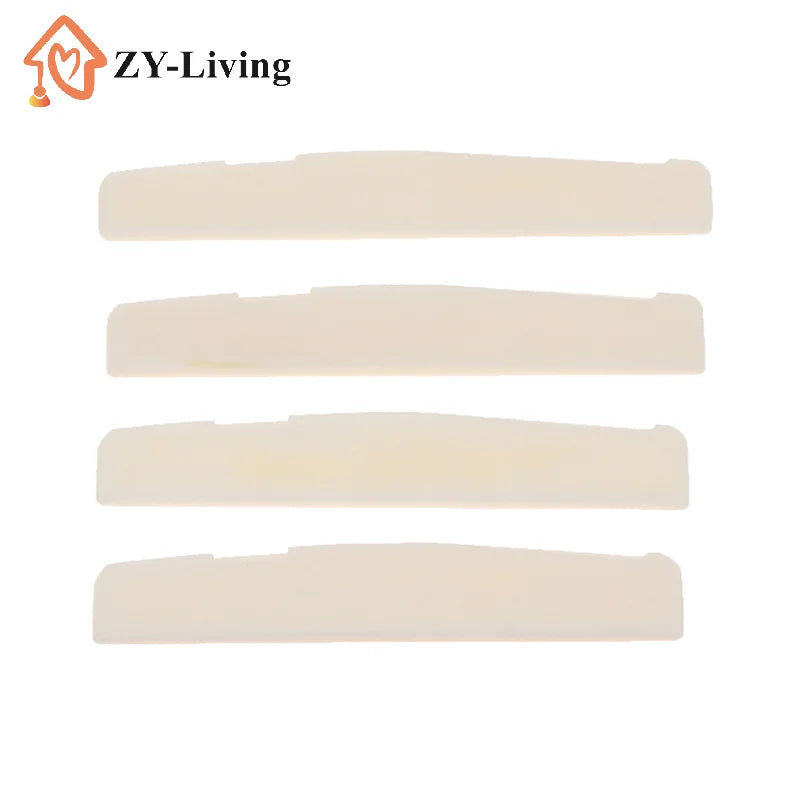 1Pcs Real Bone Bridge For Folk Acoustic Guitar 72MM/74MM/76MM/80MM * 12MM Quake
