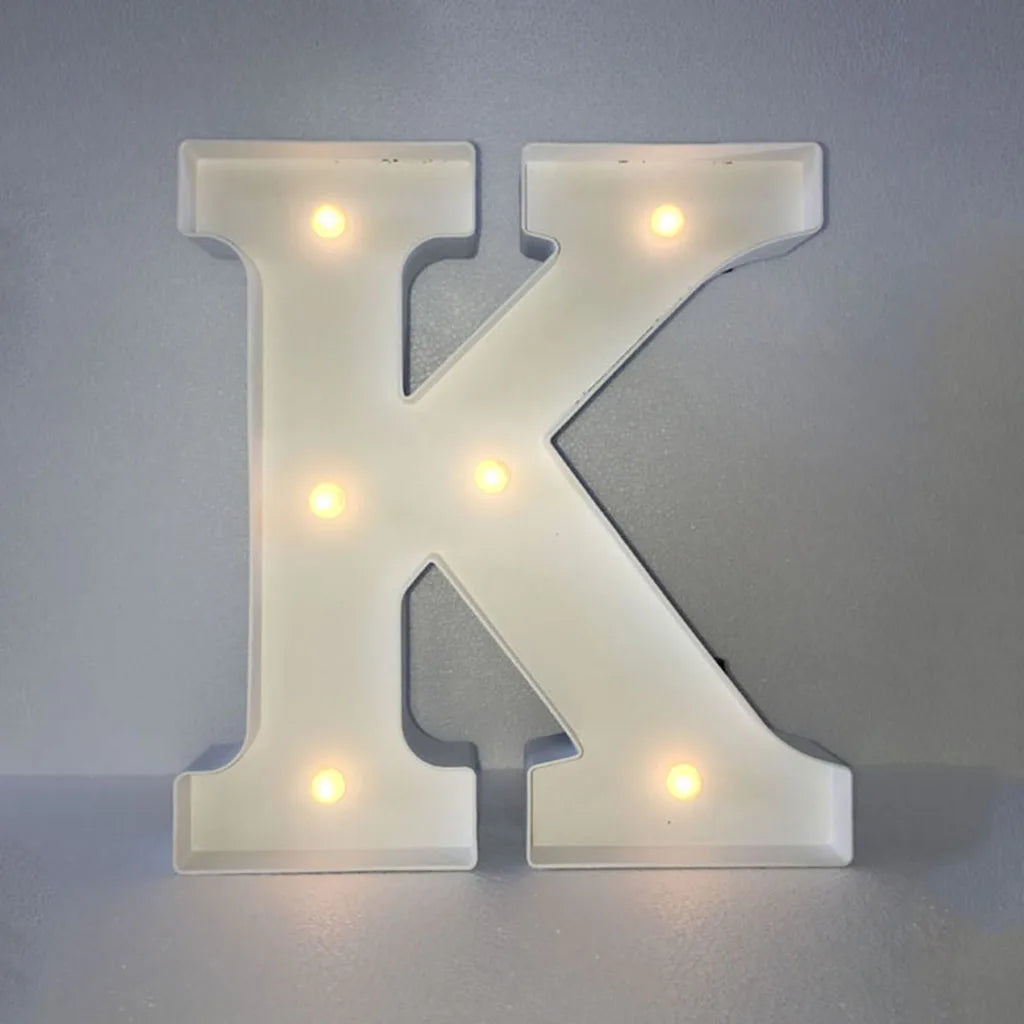 Freestanding LED Sign Custom Light Up Marquee Letter Plastic ABS Night Lamp for Birthday Party Quake