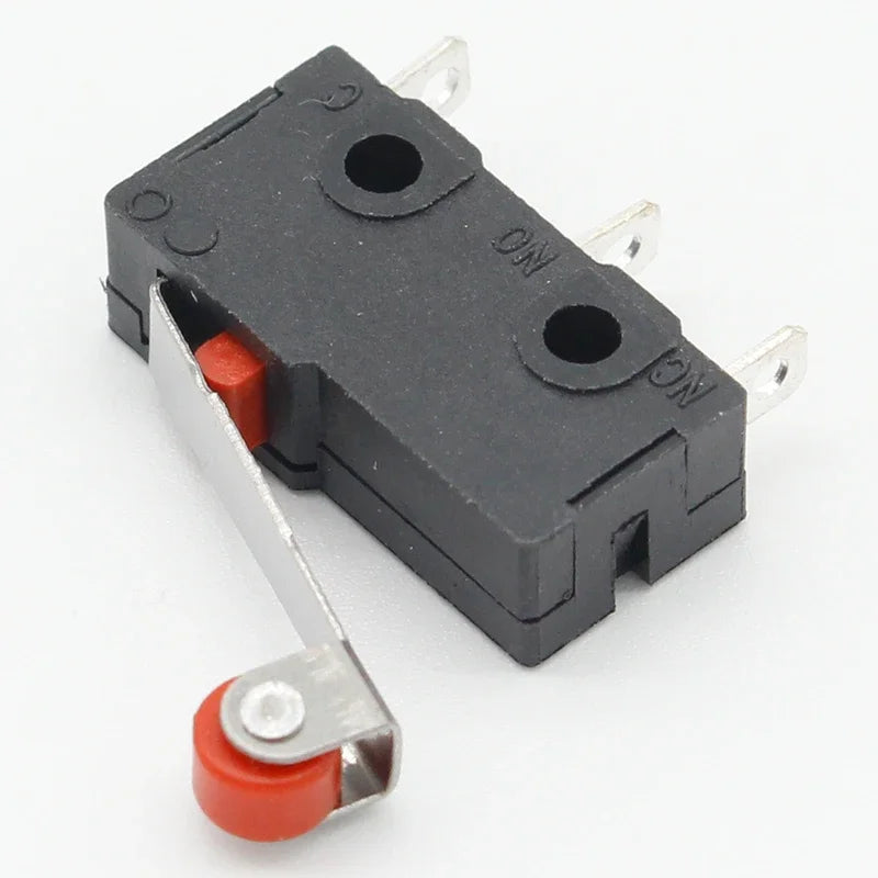 10 Pcs Mini Micro Limit Switch Roller Lever Arm SPDT Snap Action LOT Quake