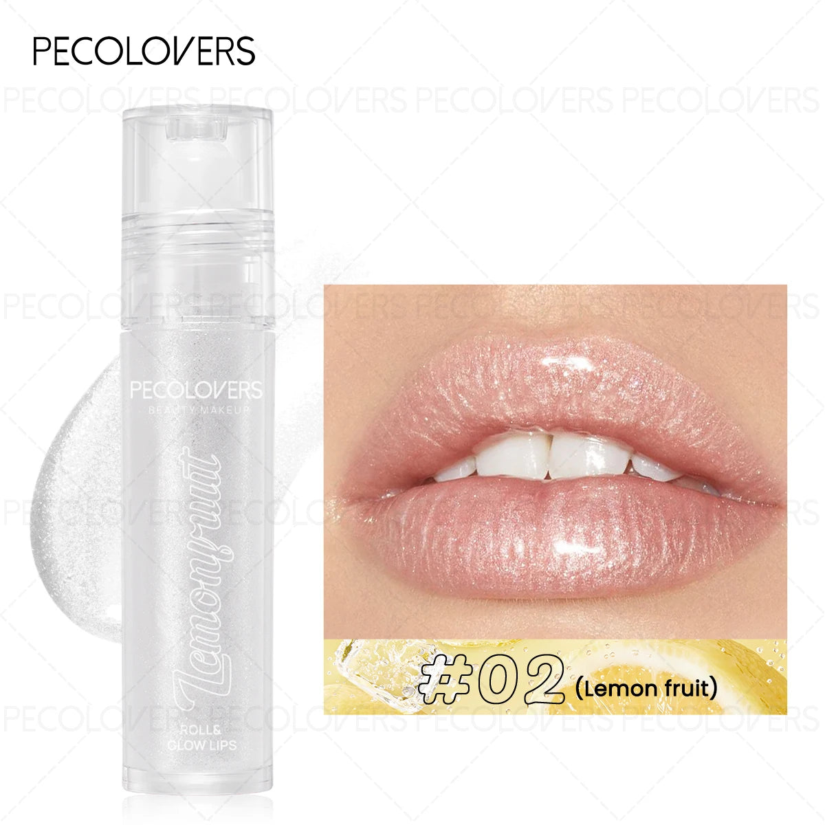 1 Pcs Vibrant Colors Lip Glaze Lip Gloss, Long-lasting Moisturizing Lip Blam, Hydrating Glass Shine, Water Gloss Lip Makeup Quake 02