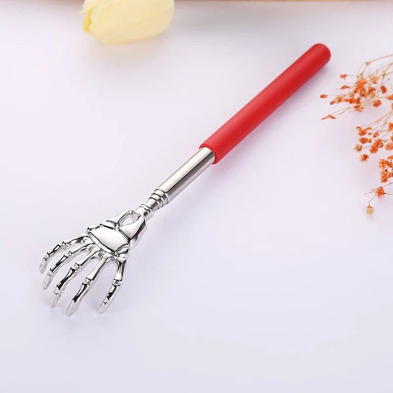 Stainless Steel Back Scratcher Telescopic Claw for Back Scraper Massage Relax Old Man Happy Health Products Massage Tools Quake