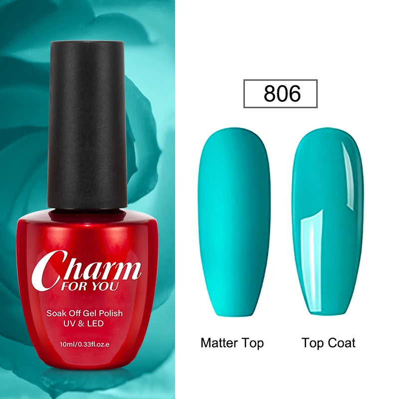 23 Color Gel Nail Polish 3 IN 1 One Step Summer Color Gel Varnish Semi Permanent UV/LED Soak Off Manicure Nail Art Gel Lacquer Quake 806