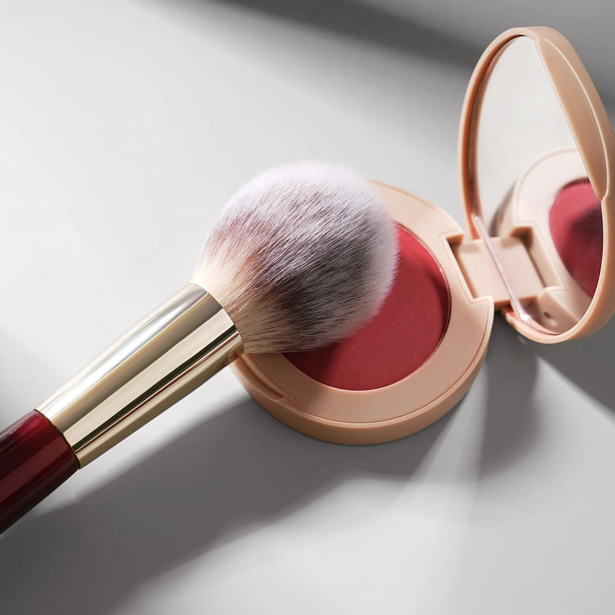 BEILI Makeup Brushes 9Pcs Professional Makeup Brush Set Premium Synthetic Brushes for Foundation Powder Blush Eyeshadow Soft Quake