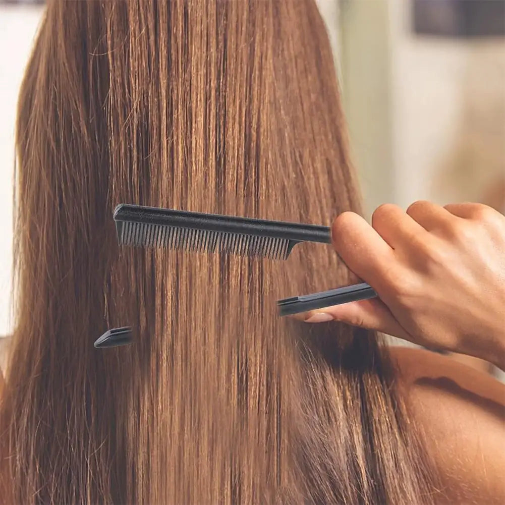 Portable V-Shaped Hair Straightener Comb,Hair Styling Comb Messy Hair Finishing Comb Straightening Splint Comb Hair Hairdressing Quake