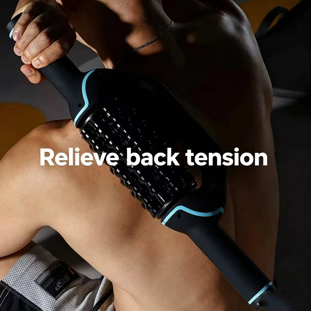 Roller Massage Impactor Deep Tissue Muscle Relaxation Rechargeable Cordless Relieve Post Exercise Quake