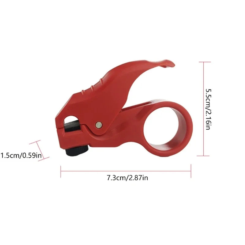 Cable Stripping Tool With Adjustable Depth Ergonomic Grip And Safety Lock Mechanism For Professional Use K1KF Quake