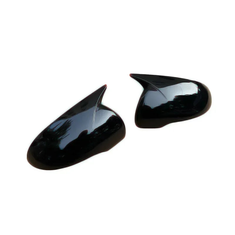 For Kia Sorento 2015-2020 Car Rearview Side Mirror Cover Wing Cap Exterior Door Rear View Case Trim Sticker Carbon Fiber Black Quake