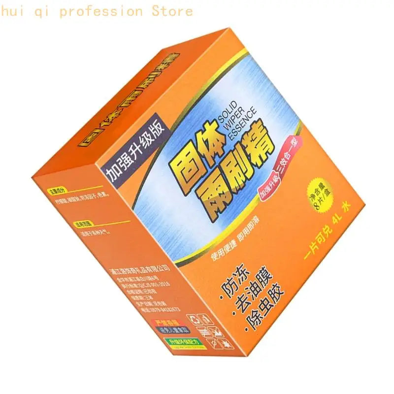 Small Auto Glass Cleaning Effervescent Tablets Space Saving Designs for Car H8WE Quake
