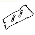 Perimeter Gasket and Inner Gasket Set for E46 E87 E90, 3 Piece Rubber Engine Valves Cover for Maintenance, Cover Service Quake CN
