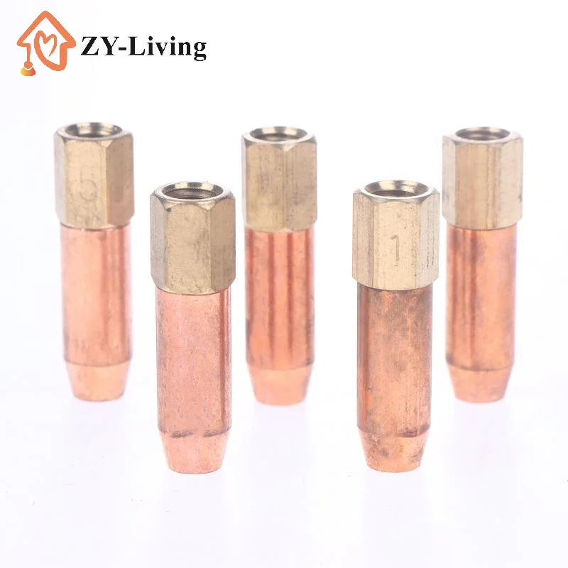 1Pc YH01-2 Gas Brazing Torch Nozzle Welding Accessory Pure Copper Torch Tip 1# 2# 3# 4# 5# Propane Acetylene Oxygen Welding Quake
