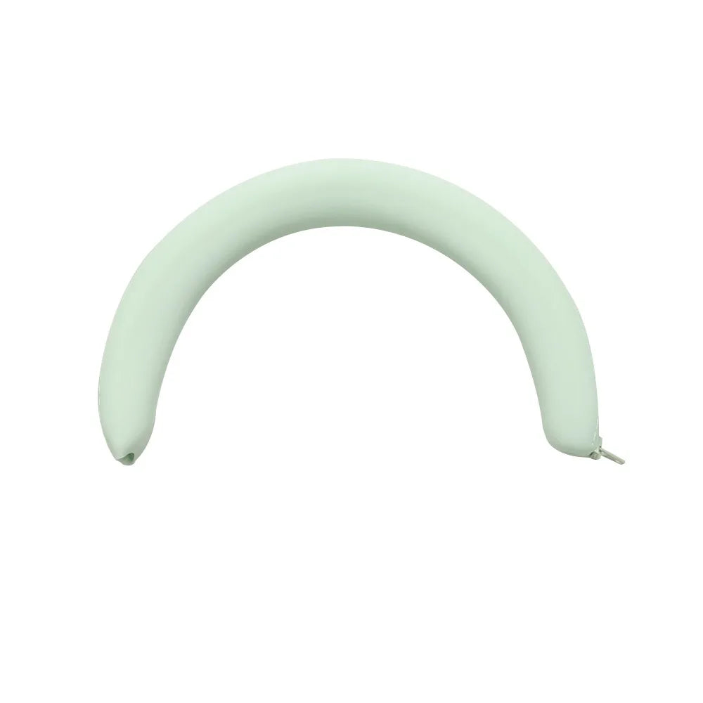 Silicone Ear Pads Cushion Cover Replacement Dustproof Headband Anti-Scratch for CMF by NOTHING Headphone Pro Quake Green Headband