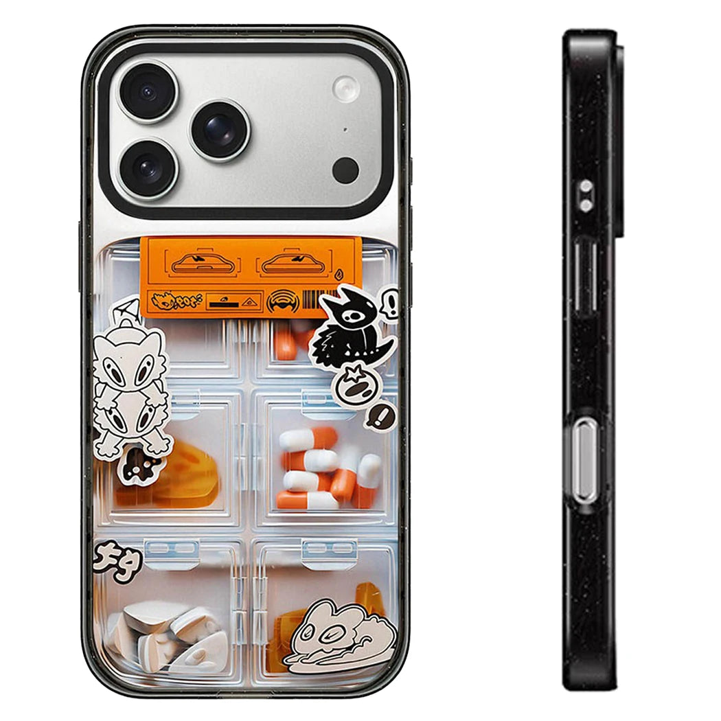 6090632 Impact Black Border Magnetic Case: Compatible with IPhone 18 17 16 15 14 13 Pro Max 18Pro Quake