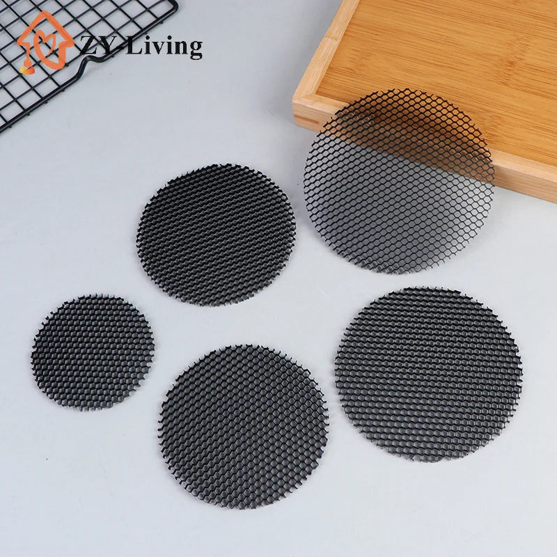 1Pcs Round Honeycomb Mesh Light Cover Black Aluminum Anti Glare Downlight Spotlight Shade Quake
