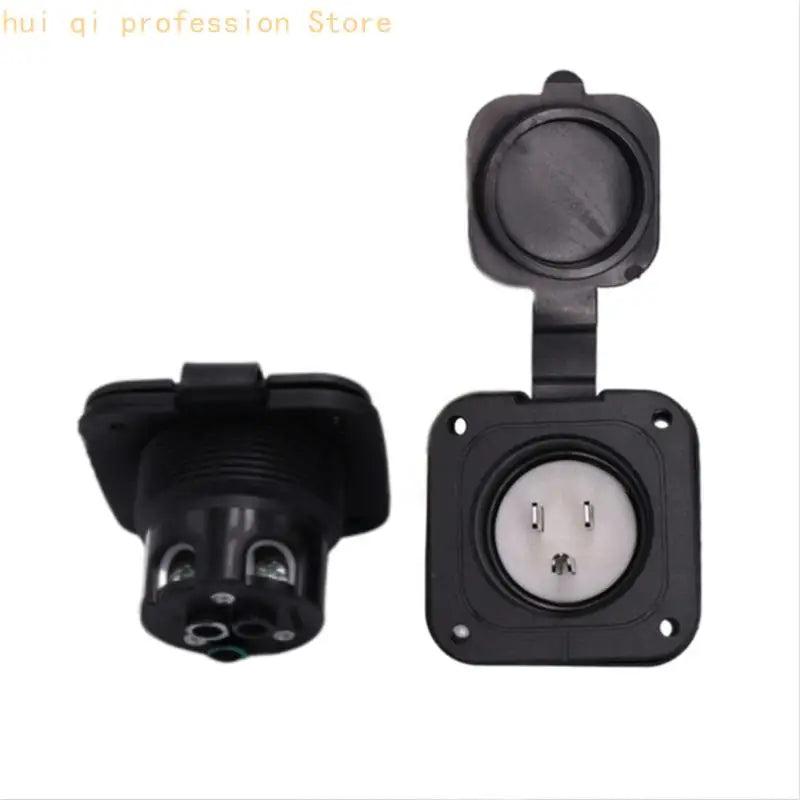 15A 125V Universal Campers Electrical Socket With Waterproof Anti Mechanism H8WE Quake