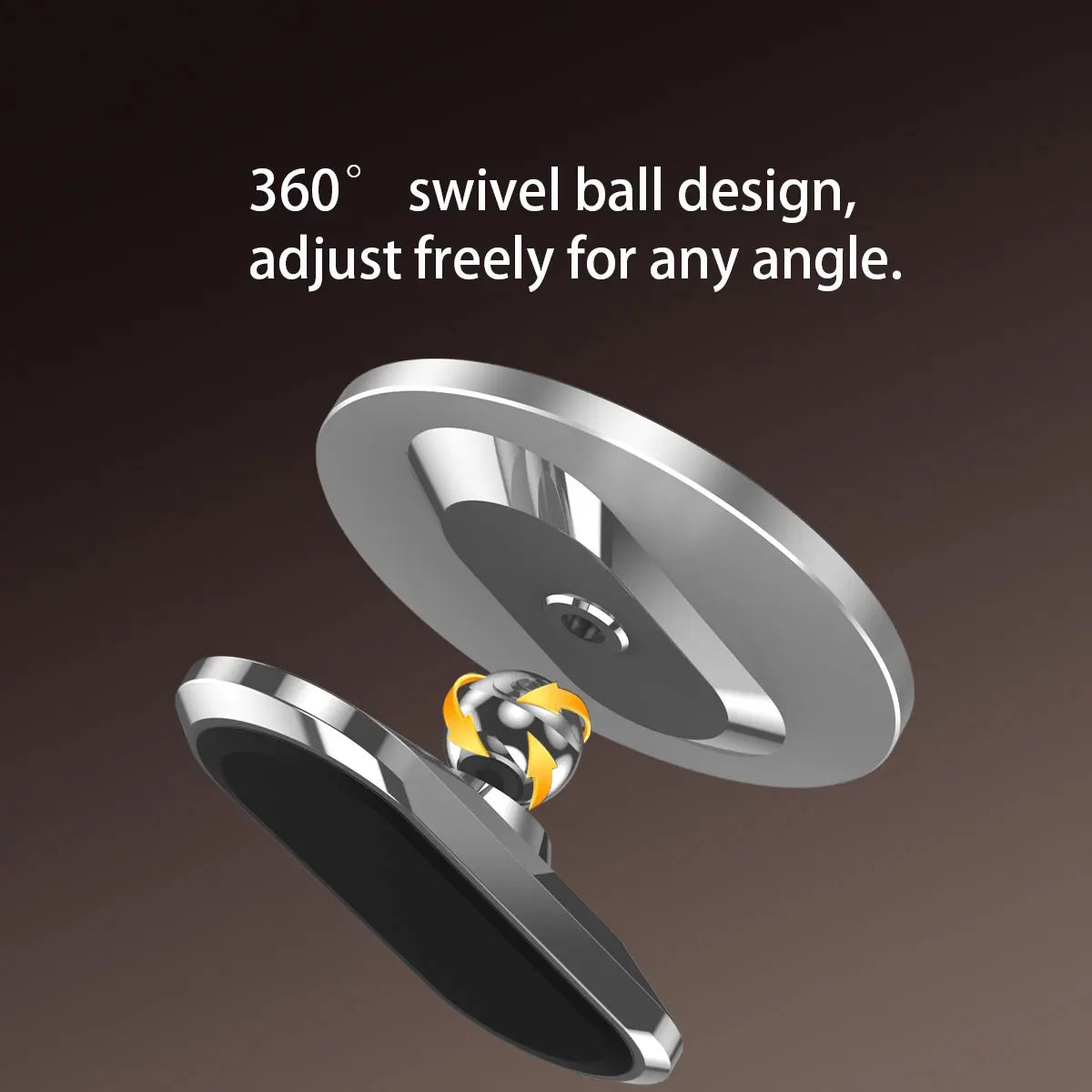 Double sided Magnetic Phone 360 Holder Stand Mobile Cell For Phone Quake