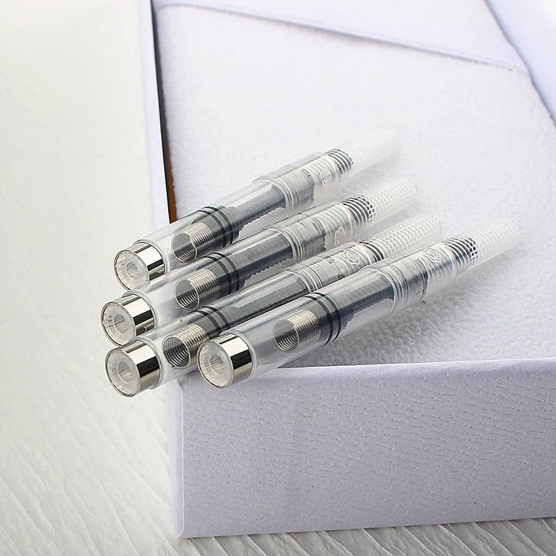 6pcs Rotary Ink Absorber Filler Cartridge Ink Converter Fountain Pen Ink Suction 2.6mm/3.4mm Caliber Pen Parts Quake