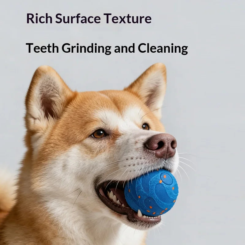 Smart Interactive Dog Toy-Indestructible E-TPU Toy Ball for Aggressive Chewers- Automatic Moving-Rechargeable Ball Quake
