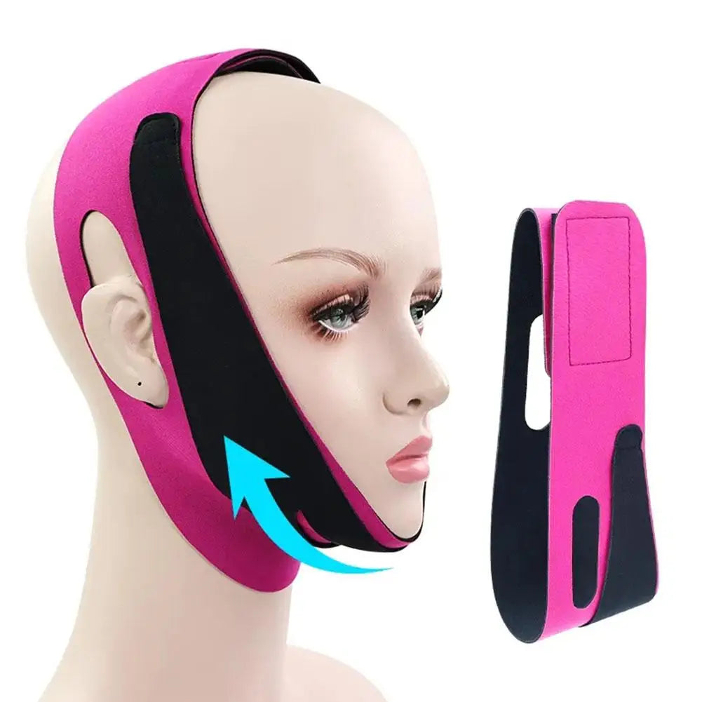 Reusable V Line Face Lift Strap Comfortable Face Slimming Bandage For Double Chin Shaper, Women Cheek Lift Up Belt For Sleeping Quake