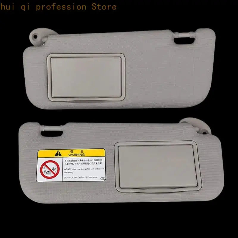 Vanity Mirror Shade Panel for Everyday Car Interior Use, Gray PVC Part for Passenger Vehicle Applications H8WE Quake
