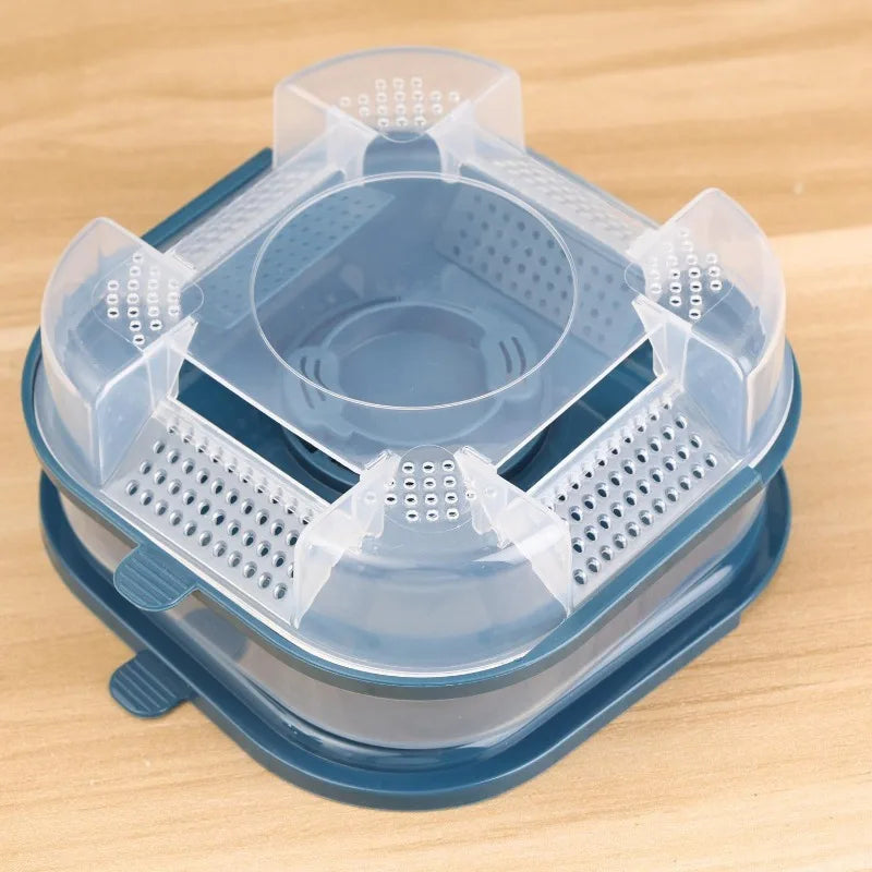 Efficient No-Bait Cockroach Trap Reusable Double-layer Insect Control Box for Roaches Spiders Ants Household Pest Catching Boxes Quake