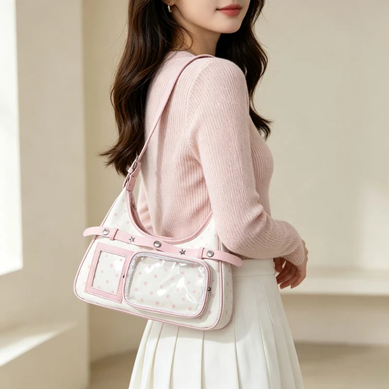 Women's Daily Commuting Handbag Multifunctional Single Shoulder Crossbody Bag Suitable for Office and Casual Street Wear Quake