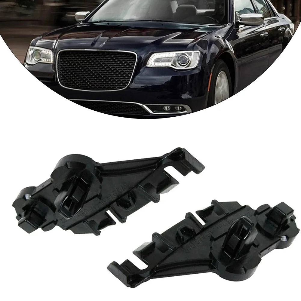 2x For CHRYSLER 300 2011-2020 Car Bumper Mounting Brackets (one Pair, Left And Right): 57010745AF, 57010744AE Accessories Quake