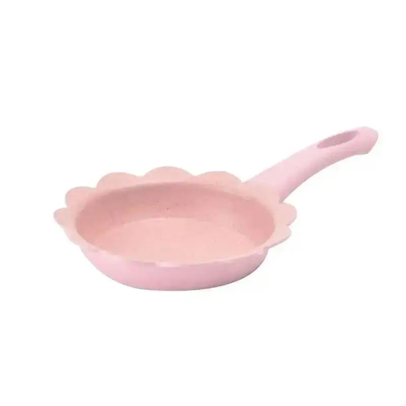 16cm Baby Food Non-stick Pan Supplement Pot Maifan Stone Children Milk Pot Soup Noodle Omelette Pot Quake