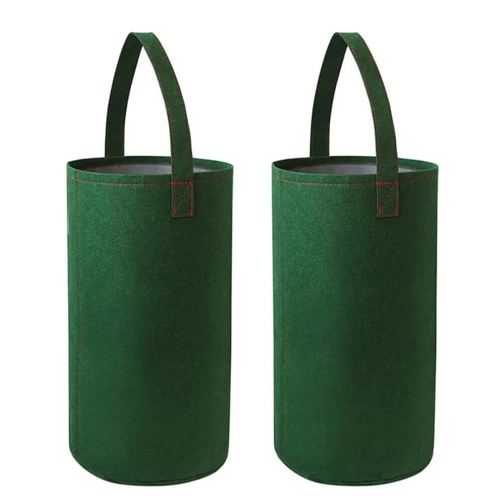 Plant Felt Hanging Tomato Grow Bag Plant Pot Upside Down Planter Multi-Function Quake