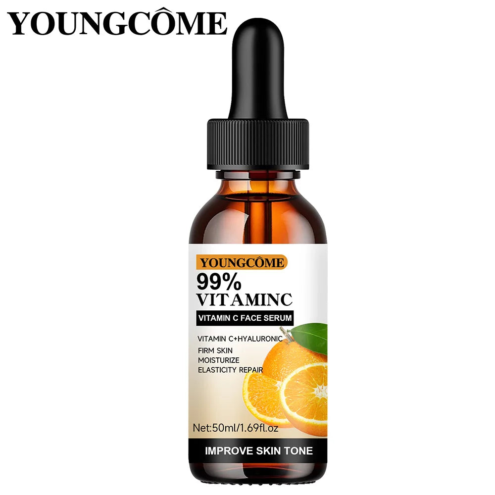 Vitamin C Facial Essence Contains Hyaluronic Acid Vitamin C Dark Spot Remover Moisturizing Repair Anti-aging Essence Facial Skin Quake