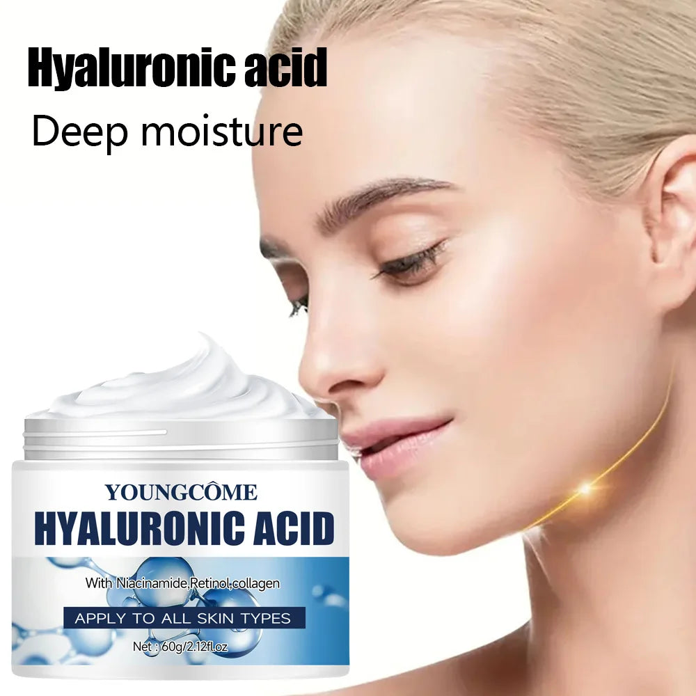 Hyaluronic Acid Creams Skin Care Anti Aging Face Cream Moisturizing Wrinkle Collagen Brightening Skin Whitening Skin Care Quake