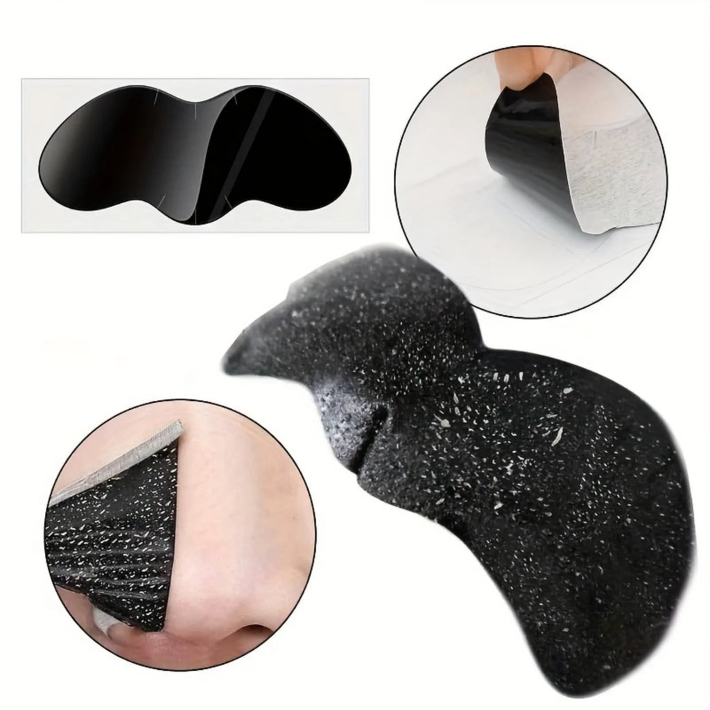 Black Hydrocolloid Nose Strips, Deep Cleansing Blackhead Remover, Gentle Oil Control Patches for Blackheads & Whiteheads. Quake