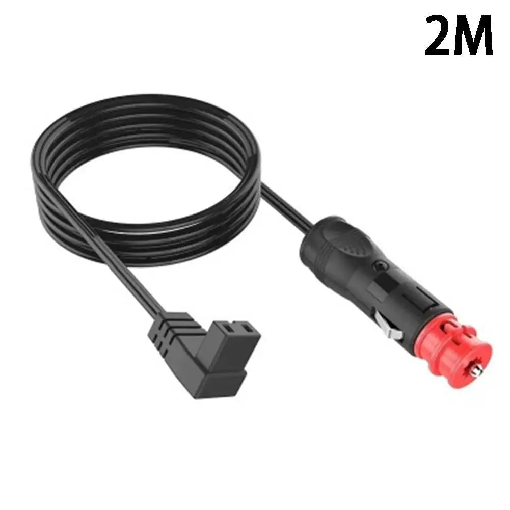 2m cable 12V connection line For WAECO compressor refrigerator CF, CDF compressor cooler Quake A