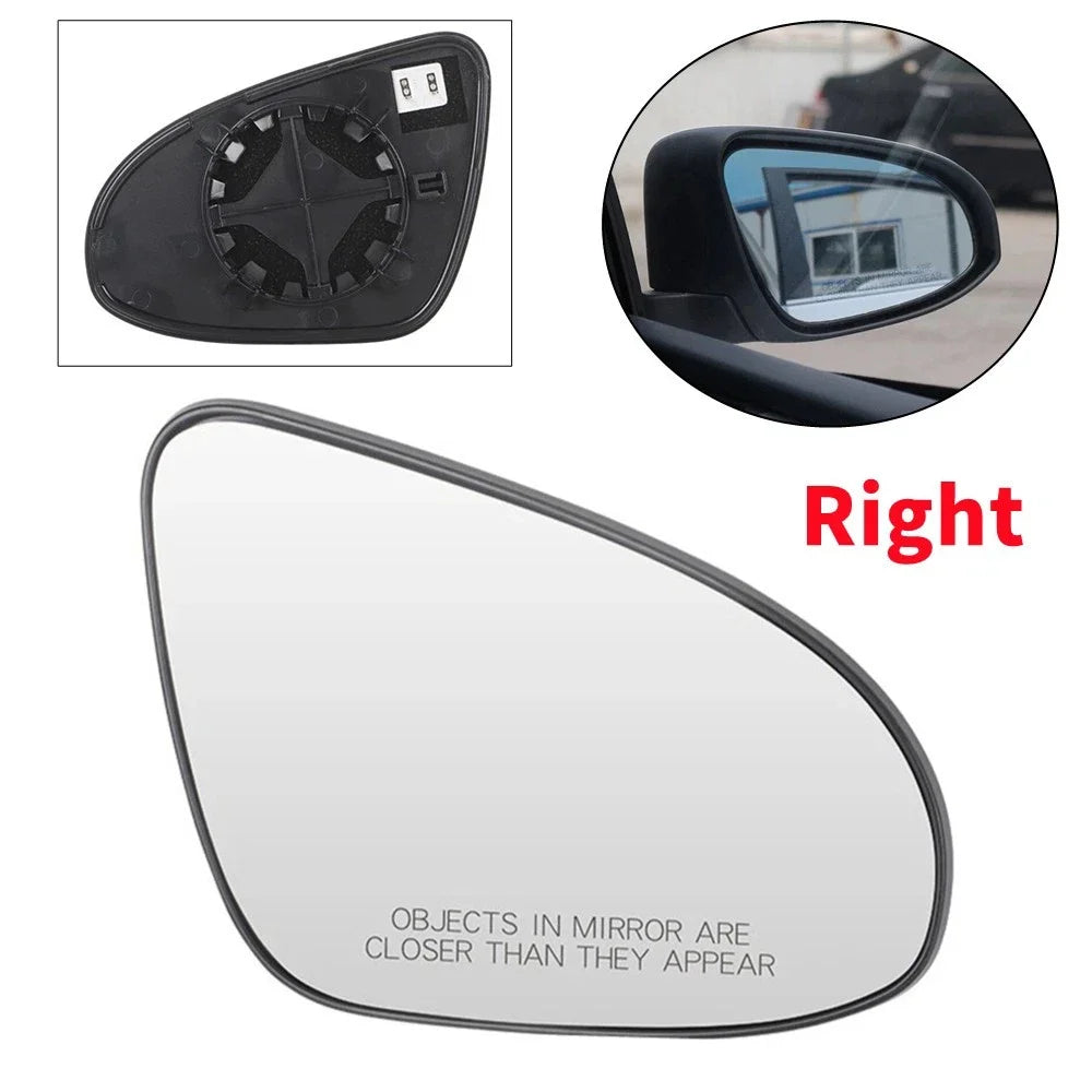 For US Toyota Corolla 2014-2018 1x Left Right Side Rear View Lens Split Mirror Heated Door Glass Rearview Lens Accessories Parts Quake