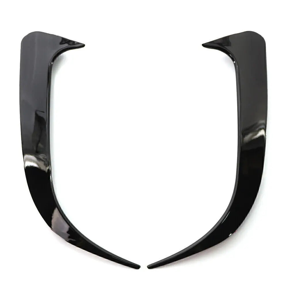 For Mercedes-Benz C117 W117 CLA 200 260 AMG 2013-2019 Car Rear Bumper Spoiler Air Vent Cover Side Canard Cover Trim Accessories Quake