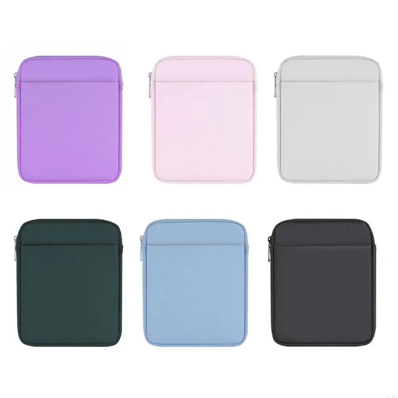 7.9 In E-Reader Sleeve with Soft Padding, Two Storage Sections and Easy Carry for School, Office, Travel and Daily Use K1KF Quake