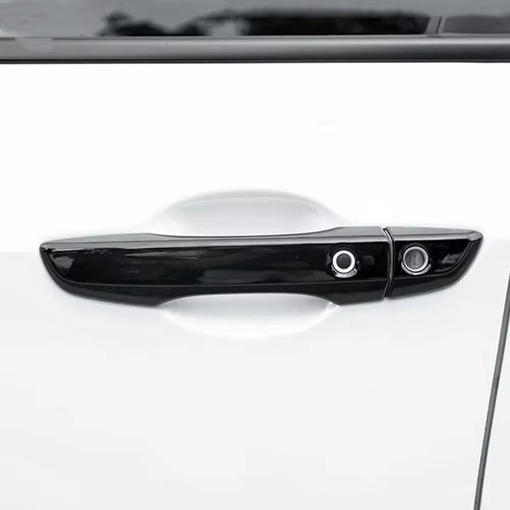 For Honda Civic 10th Gen 2016-2021 LHD RHD Car Sticker Exterior Door Handle Moulding Cover Trim w/Keyless Entry Auto Decoration Quake