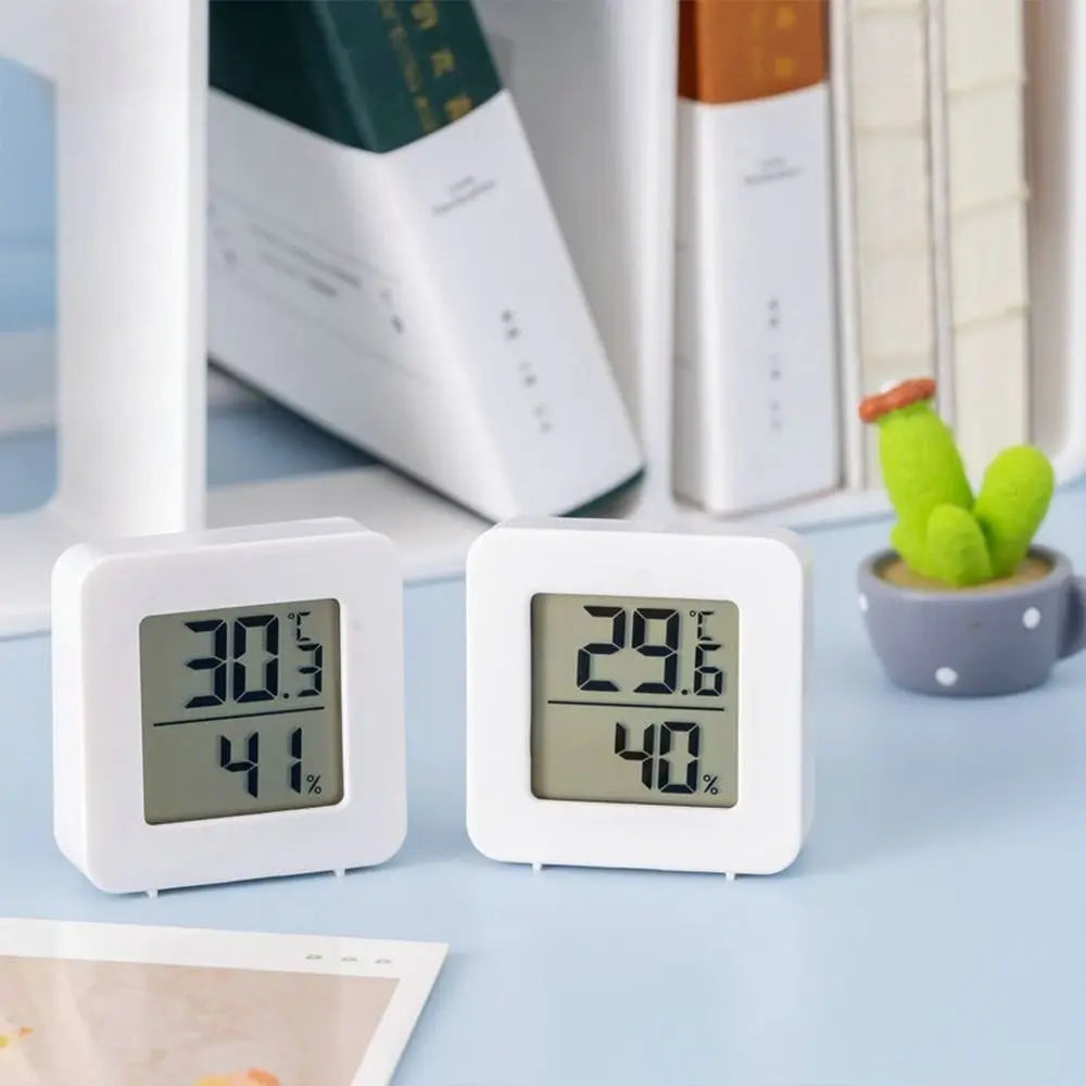 Digital Thermometer Hygrometer LCD High Accuracy Mini Household Quake