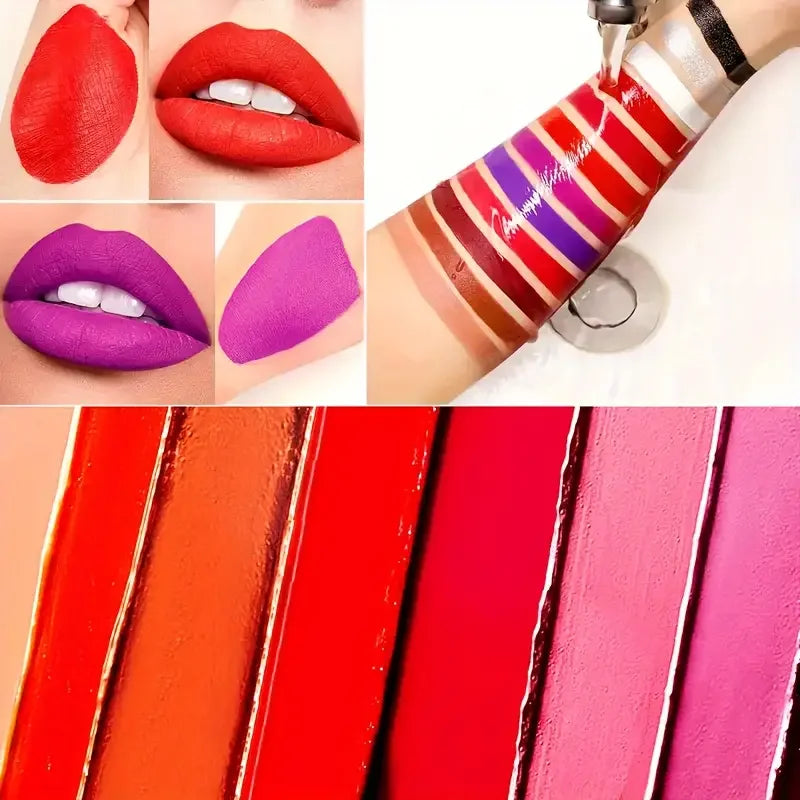 25-Color Lipstick Palette Long-Lasting 24-Hour Wear,Waterproof and Smudge-Proof,Multi-Purpose for Lips and Eyes,Valentine's Gift Quake