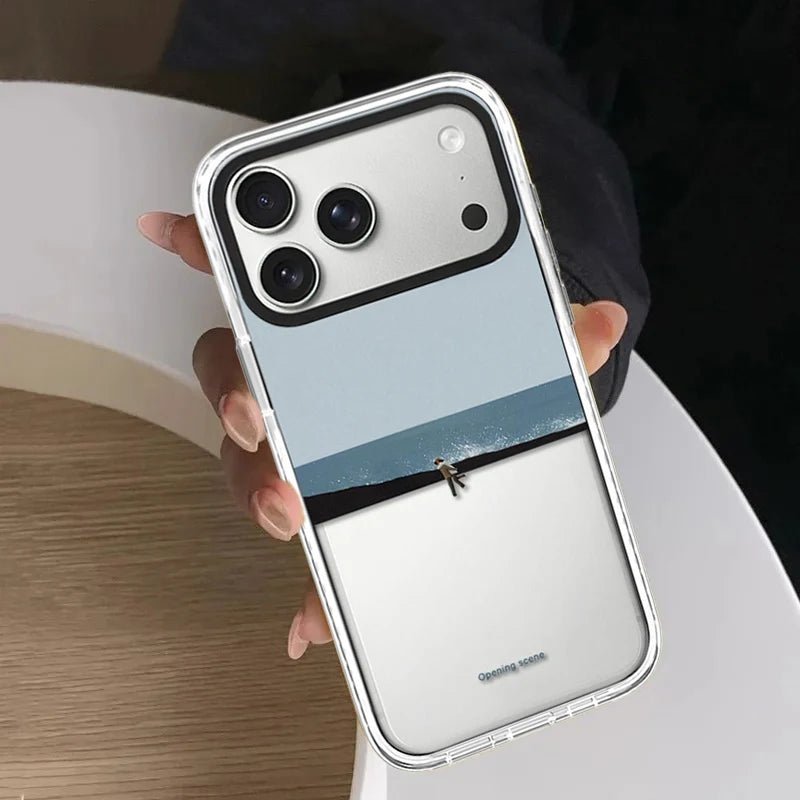6090860 White Border Magnetic Case: Compatible with IPhone 18 17 16 15 14 13 Pro Max 18Pro Quake
