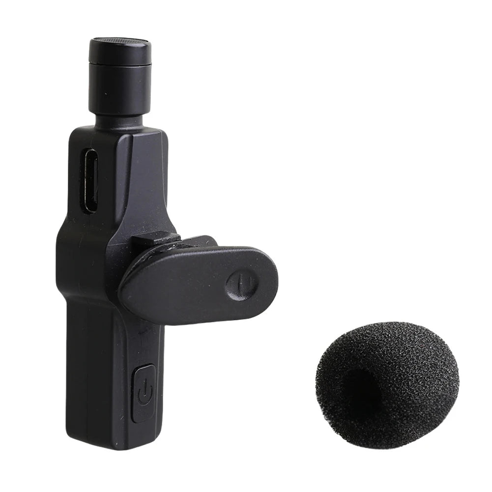 6pcs Wireless Lavalier Microphone Sponge Cover for K1,K9 Wireless Lapel Mic Foam, Mini Mic Windscreen Foam Cover for K1,K9 Quake