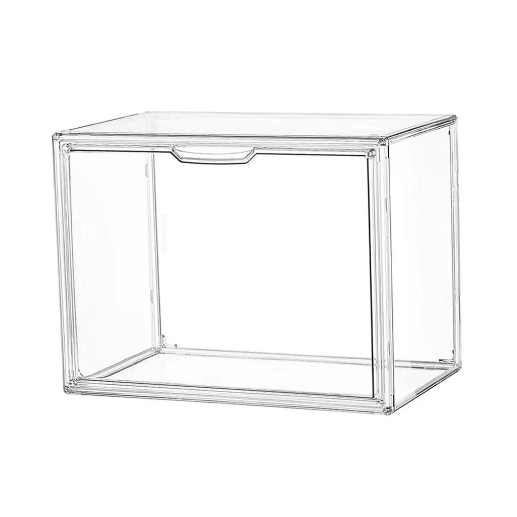 Storage Bin Organizer Versatile Gifts See through Organizing Solution with Lids Quake