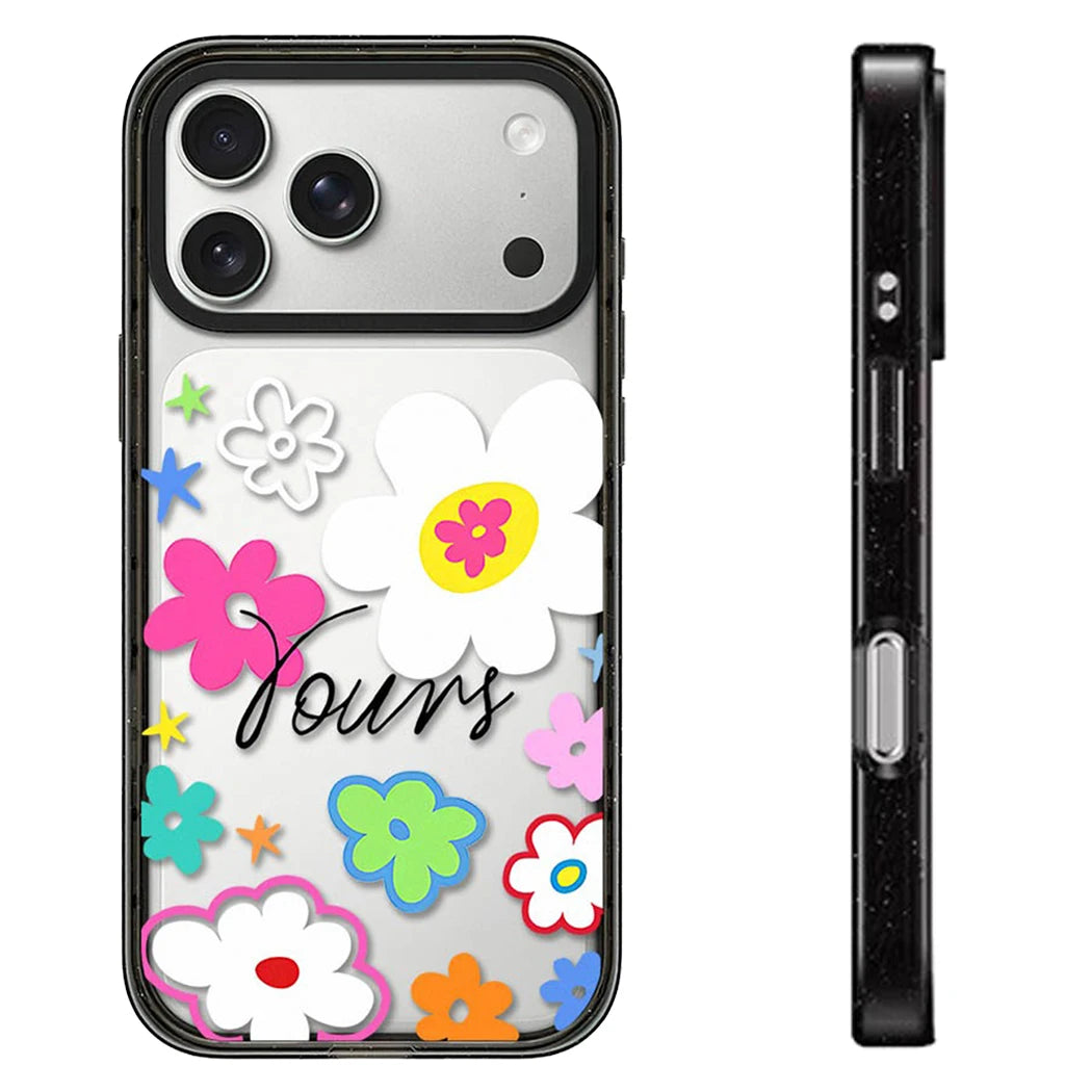 II Multicolor Pattern Impact Black Border Magnetic Case: Compatible with IPhone 18 17 16 15 14 13 Pro Max 18Pro Quake impact (MagSafe) 1 iPhone 18 Pro Max