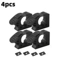 2/4Pcs Quick Fist Clamp For Mounting Tools Equipment Rubber Clamp Ideal For Offroad Vehicles, ATV, UTV, Truck Part Accessories Quake 4PCS