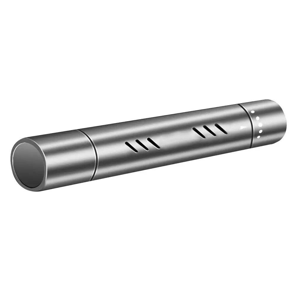 Car Vehicle Air Conditioning Vent Outlet Freshener Solid Perfume Clip Diffuser with Fragrance strip Quake Silver Clip