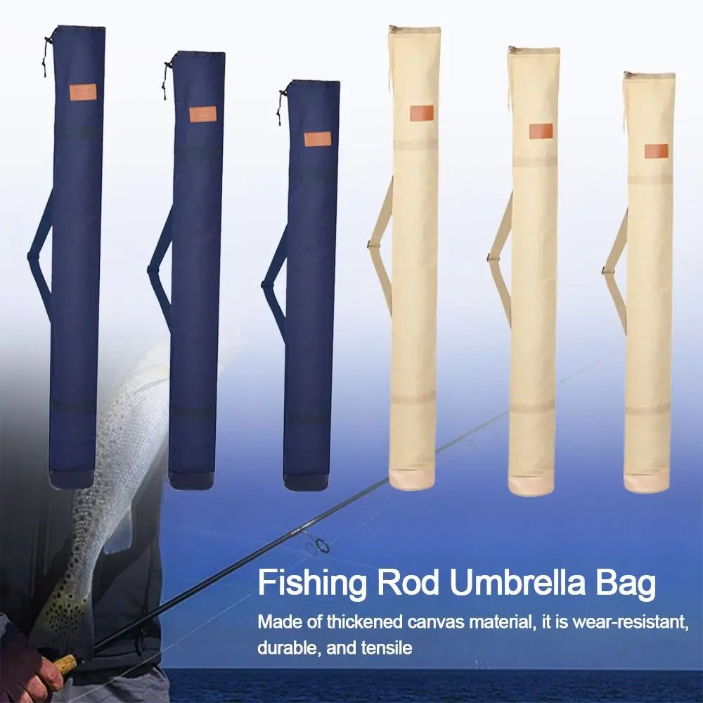 Canvas Fishing Tackle Storage Bag Large Capacity Folding Portable Fishing Tackle Backpack Multifunctional Rod Bag Quake