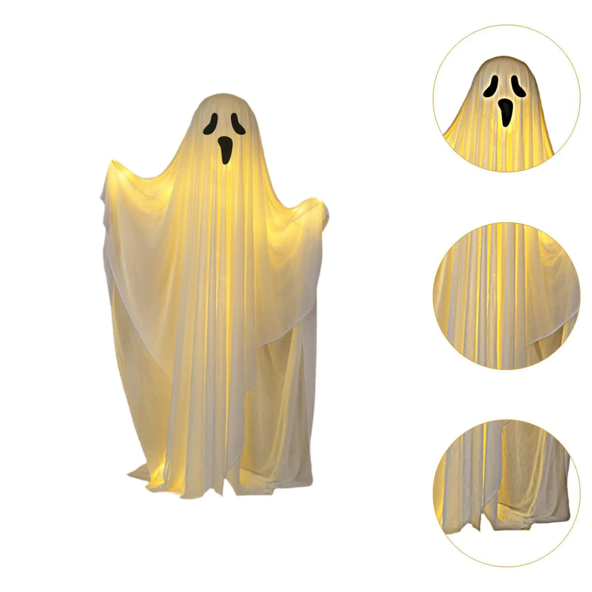 Halloween Decorations Outdoor Theme Park Layout Indoor Ornament with String Light Party Decoration for Porch Yard Garden Home Quake