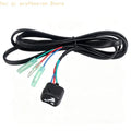Marine Trim Service Button Assembly with Terminal Ends and H8WE Quake CN