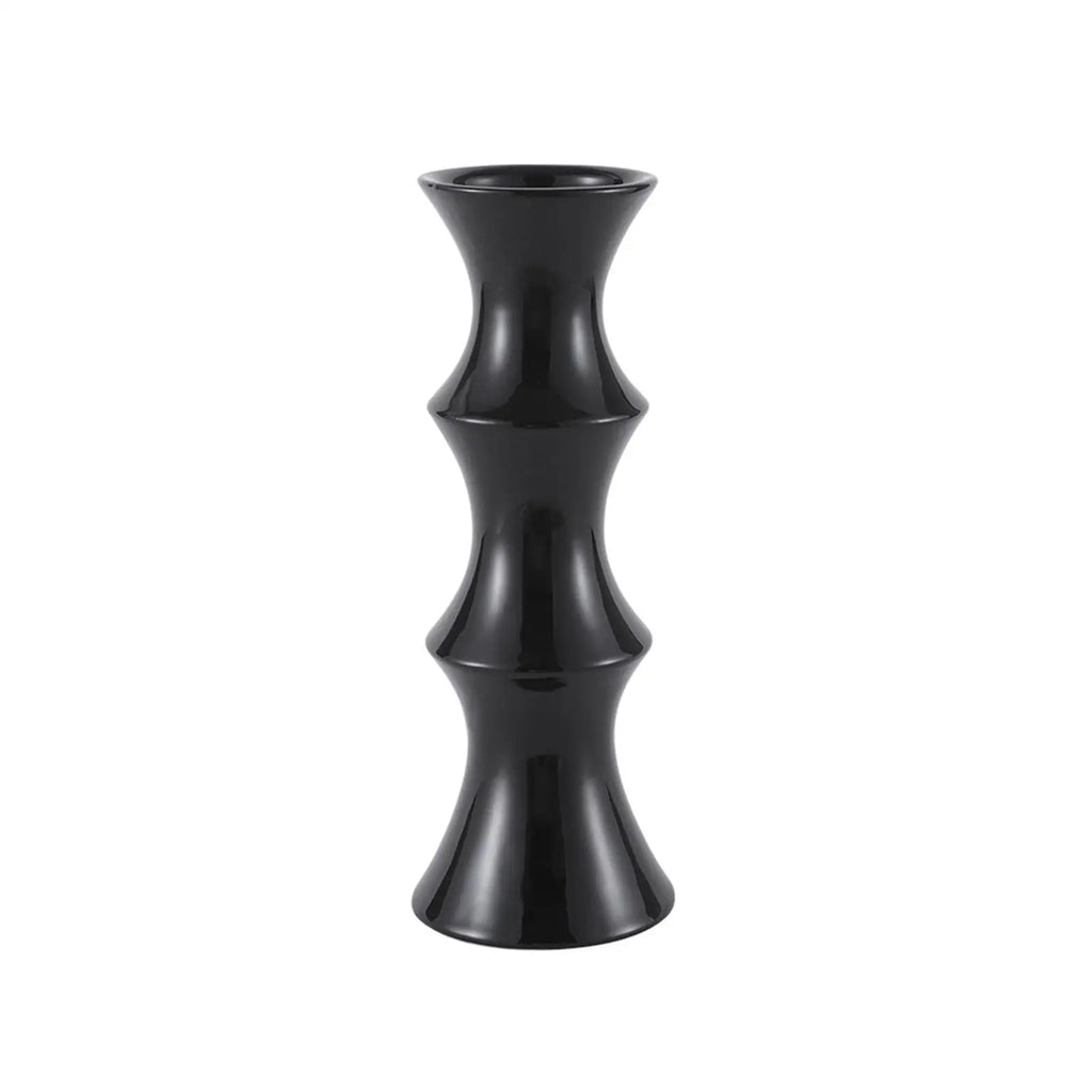 Porcelain Flower Vase Flowerpot Desktop Decoration Modern Geometric Vase for Farmhouse Shop Window Living Room Fireplace Bedroom Quake