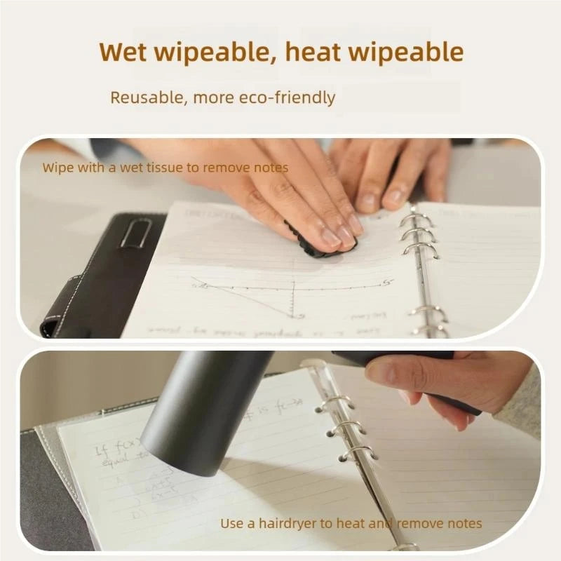 Erasable Writing Notebook With Reusable Paper Portable Digital Journal Pen Set For Digital Handwriting Note Taking K1KF Quake